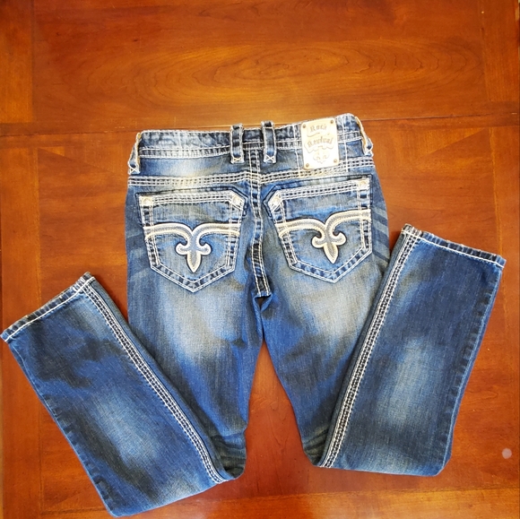 Mens Rock Revival Jeans - Picture 3 of 5
